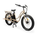 MURF Alpha Cargo Fat Tire Electric Cargo Beach Cruiser eBike - 52v 750 w Electric Cargo eBike - Cargo eBike - MURF|DESER|2308 eBike Super Shop