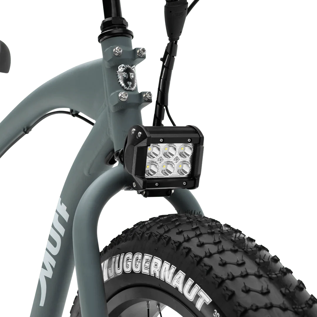 MURF Alpha Murf Fat Tire Electric Beach Cruiser eBike - 52v 750 w Electric Beach Cruiser eBike - Fat Tire Cruiser eBike - MURF|BLACK|2298 eBike Super Shop