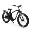 MURF Alpha Murf Fat Tire Electric Beach Cruiser eBike - 52v 750 w Electric Beach Cruiser eBike - Fat Tire Cruiser eBike - MURF|BLACK|2298 eBike Super Shop