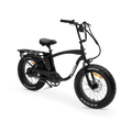 MURF Electric Urban eBike Higgs - 52v 750 w Fat Tire Electric Beach Cruiser eBike - Fat Tire Cruiser eBike - MURF| Higgs BLACK|2289 eBike Super Shop