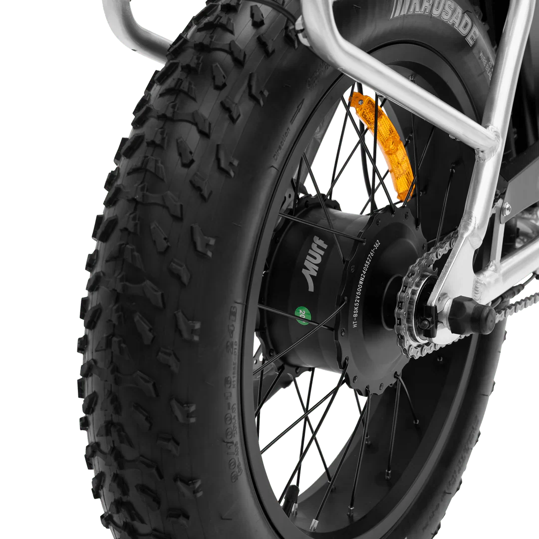 MURF Electric Urban eBike Higgs - 52v 750 w Fat Tire Electric Beach Cruiser eBike - Fat Tire Cruiser eBike - MURF| Higgs BLACK|2289 eBike Super Shop