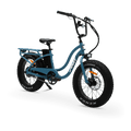 MURF Electric Urban eBike Higgs Step - Thru - 52v 750 w Fat Tire Electric Beach Cruiser eBike - Fat Tire Cruiser eBike - MURF|BLUE|2287 eBike Super Shop