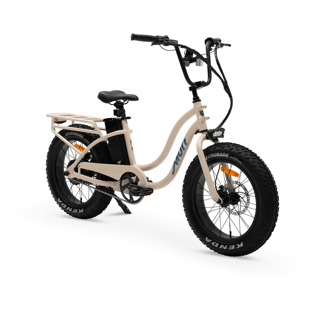 MURF Electric Urban eBike Higgs Step - Thru - 52v 750 w Fat Tire Electric Beach Cruiser eBike - Fat Tire Cruiser eBike - MURF|BONE|2288 eBike Super Shop