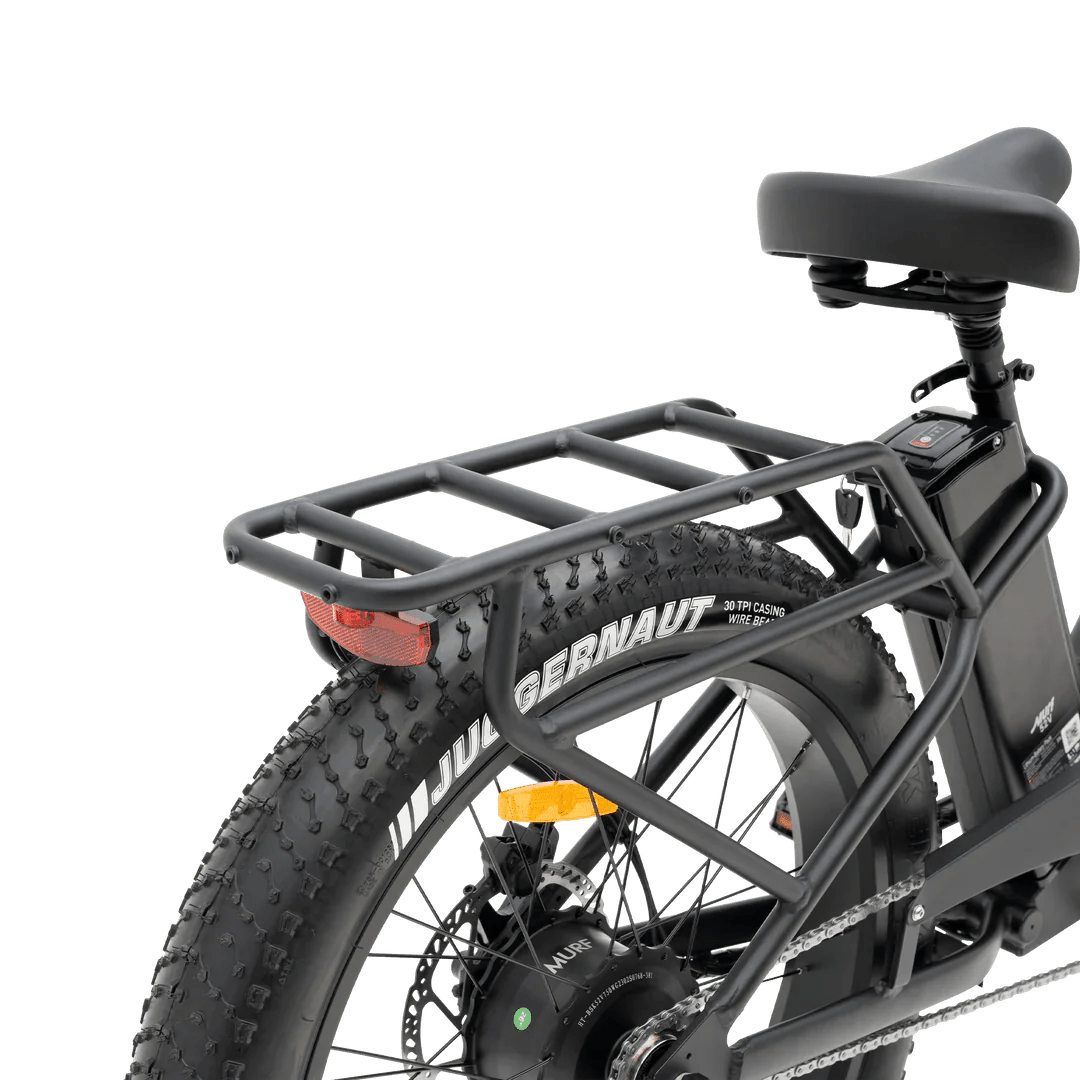 MURF Fat Tire Electric Beach Cruiser eBike Alpha ST - 52v 750 w Electric Beach Cruiser eBike - Fat Tire Cruiser eBike - MURF|BLACK|2293 eBike Super Shop