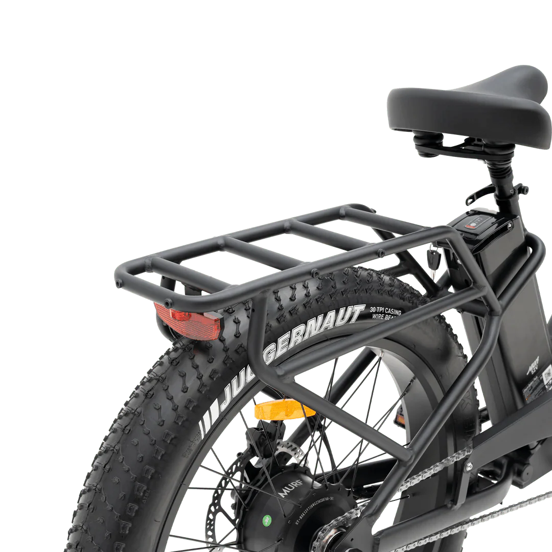 MURF Fat Tire Electric Beach Cruiser eBike Alpha ST - 52v 750 w Electric Beach Cruiser eBike - Fat Tire Cruiser eBike - MURF|BLACK|2293 eBike Super Shop