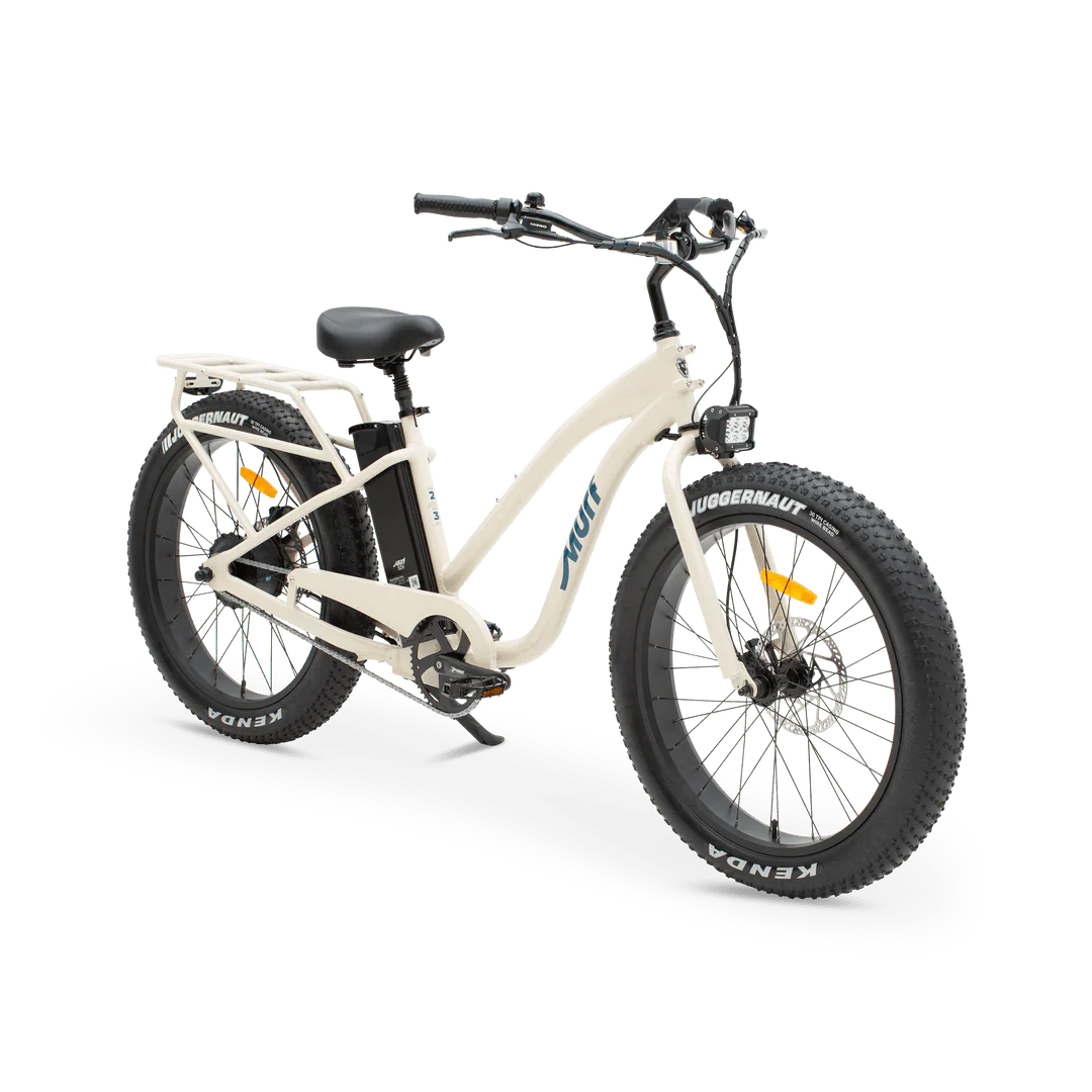 MURF Fat Tire Electric Beach Cruiser eBike Alpha ST - 52v 750 w Electric Beach Cruiser eBike - Fat Tire Cruiser eBike - MURF|BLACK|2293 eBike Super Shop