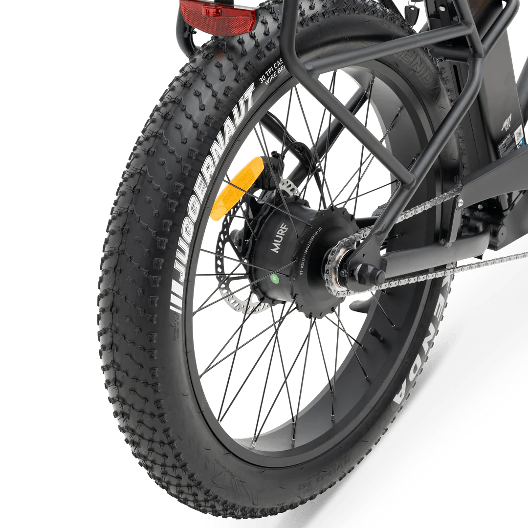 MURF Fat Tire Electric Beach Cruiser eBike Alpha ST - 52v 750 w Electric Beach Cruiser eBike - Fat Tire Cruiser eBike - MURF|BLACK|2293 eBike Super Shop