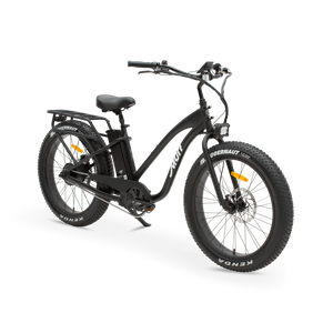MURF Fat Tire Electric Beach Cruiser eBike Alpha ST - 52v 750 w Electric Beach Cruiser eBike - Fat Tire Cruiser eBike - MURF|BLACK|2293 eBike Super Shop