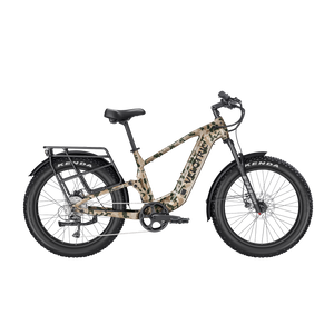 eBike Velotric Nomad 2X High Step Product Image Multi-Terrain Camo 1