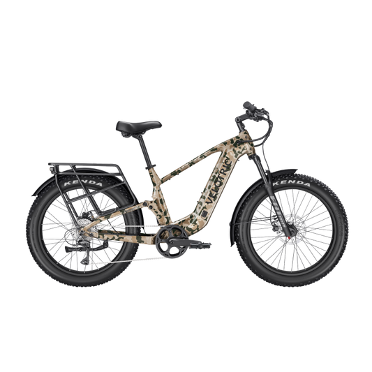 eBike Velotric Nomad 2X High Step Product Image Multi-Terrain Camo 1