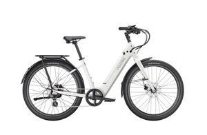 Velotric Breeze 1 eBike in Satin White, Regular size, Large frame, product image