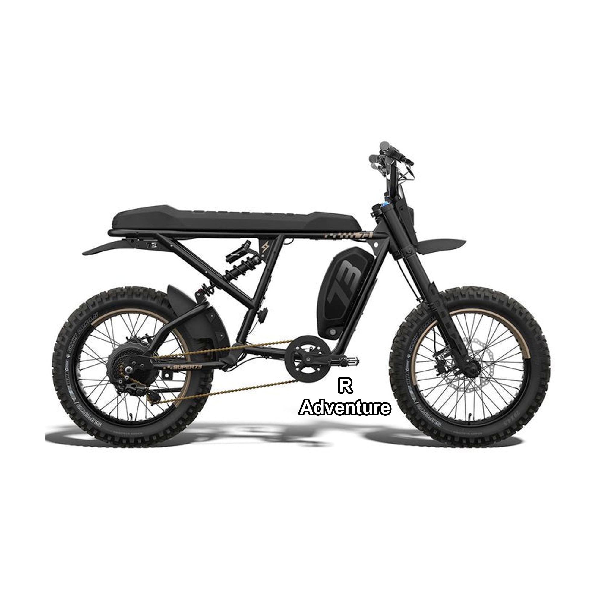 Super73 R Adventure SE Bandit eMOTO eBike in original packaging, unopened box, product image