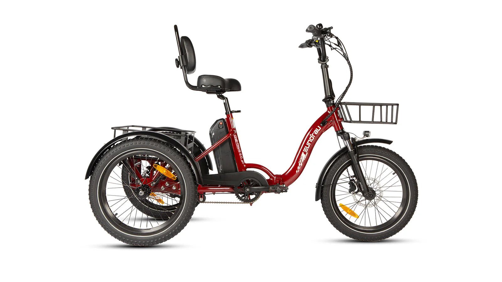 ONE - TRIKE 2.0 - Electric Bicycle - ONTR2018RD2US eBike Super Shop