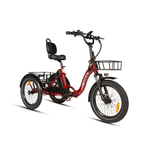 ONE - TRIKE 2.0 - Electric Bicycle - ONTR2018RD2US eBike Super Shop