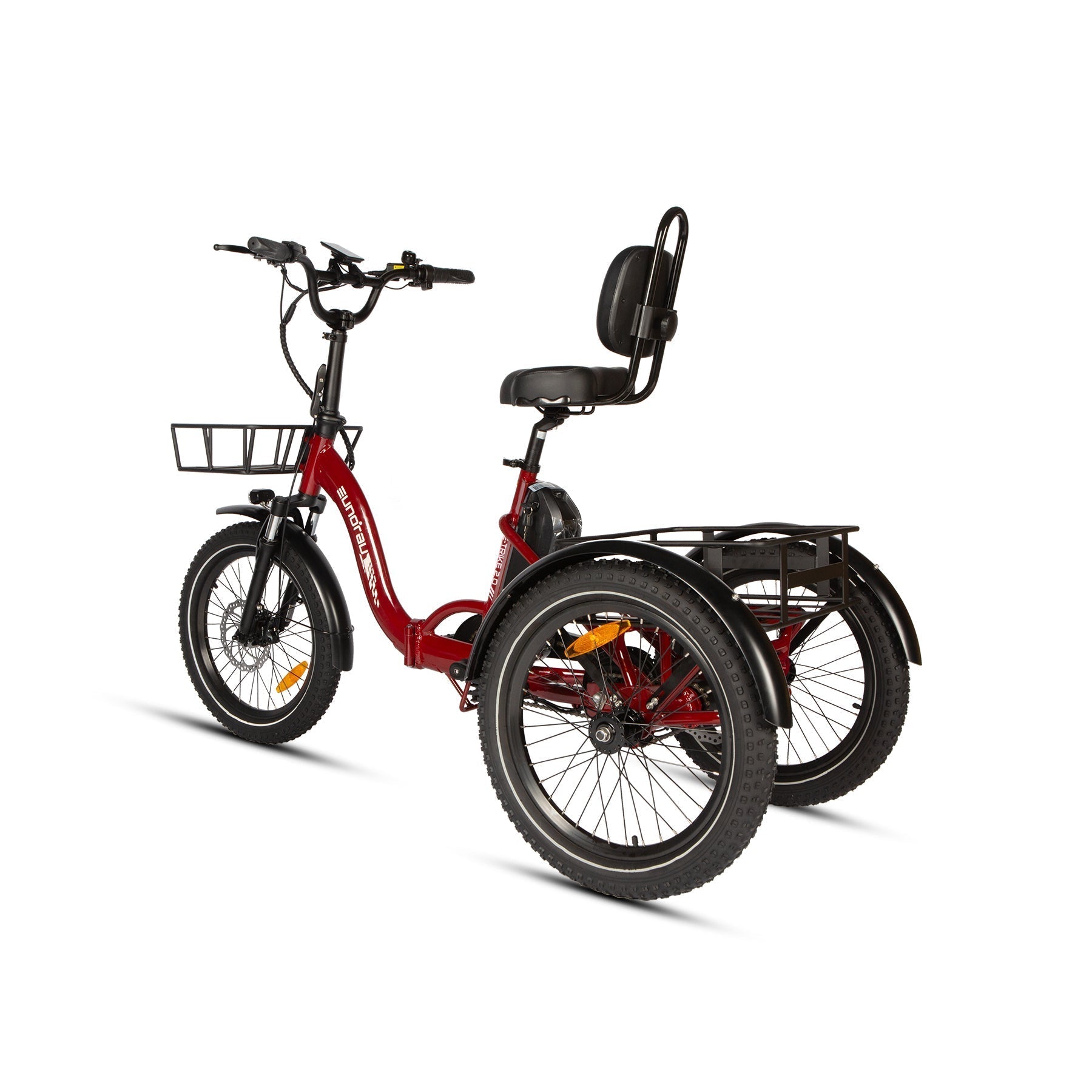 ONE - TRIKE 2.0 - Electric Bicycle - ONTR2018RD2US eBike Super Shop