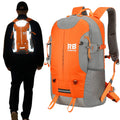 High Visibility Orange Reflective Commuter Bike Backpack |Riderbag Reflektor35