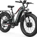 Gray Freesky Eurostar Turbo M-410 electric scooter, side view, showing sleek design and sturdy frame