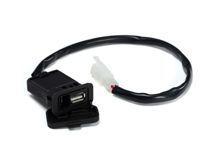 Product image of the eBike EBOX USB A and C charger port designed for Dragster models, showing the charging port with both USB-A and USB-C connectors.