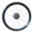 eMOTO Wheel 19" Rear Type 1 - 19x1.6 Black Hub, Black Rim, Chrome Spokes
