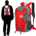High Visibility Red Reflective Commuter Bike Backpack | Riderbag Reflektor35