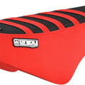 eBike Custom Seat - Macfox Custom Red w/Black Top & Red Ribs