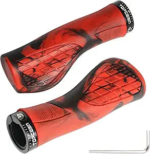 eBike Grips - Red Camouflage