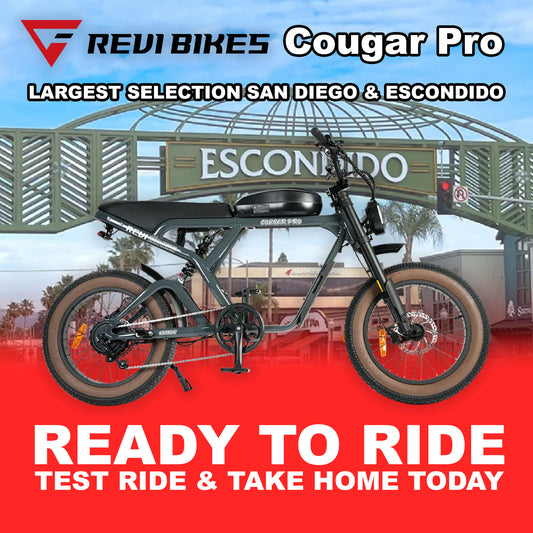 eBike Revi Cougar Pro - Antracit - Ready to Ride