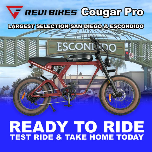 eBike Revi Cougar Pro - Red - Ready to Ride