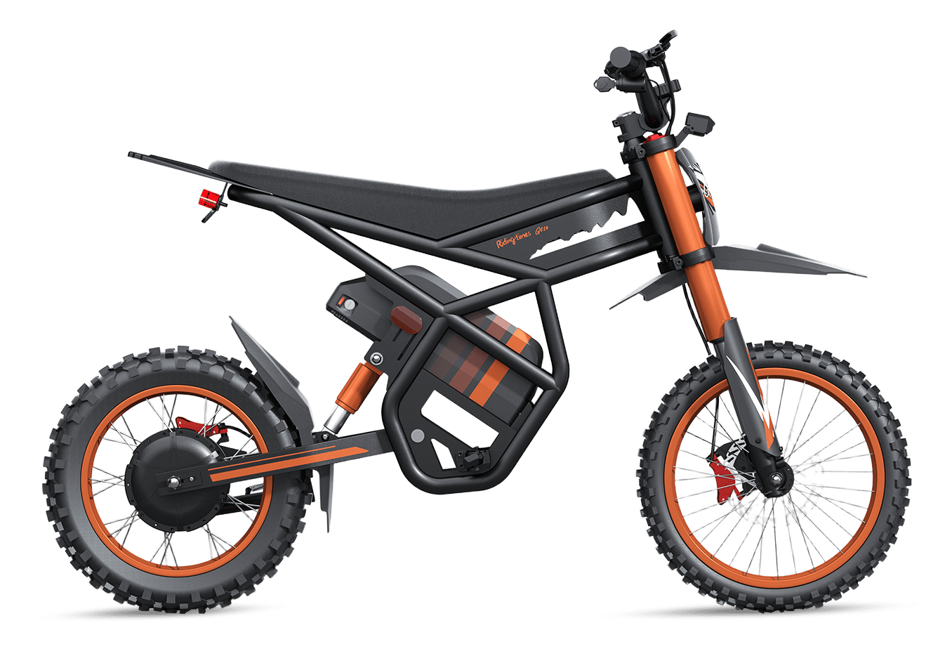 RIDING TIMES GT54 - Moto - RIDIN|GT54|27 ah|Black eBike Super Shop