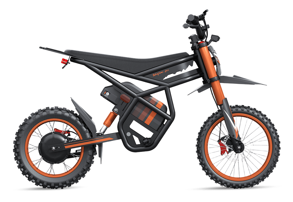 RIDING TIMES GT54 - Moto - RIDIN|GT54|27 ah|Black eBike Super Shop