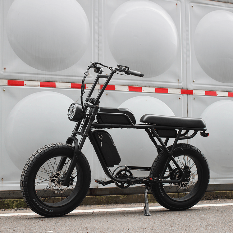 Ripper Pro - Dual - Battery 48V 750W Moto Style Electric Bike - Moto Style Bike - RST010Y - 801 - 2 eBike Super Shop
