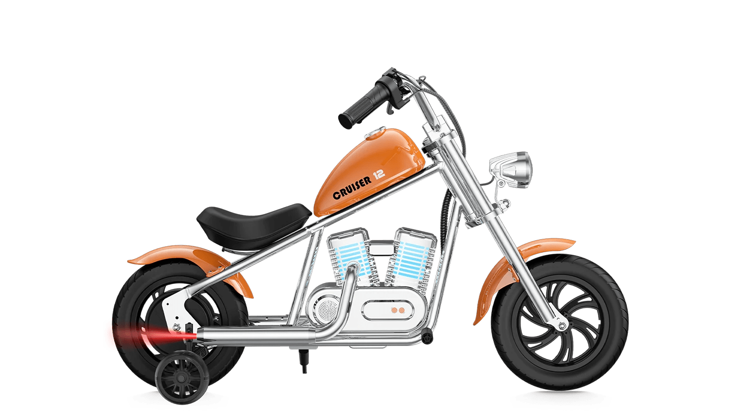 eBike Hyper Gogo Challenger 12 Plus (W APP) + Training Wheels Product Image Orange 3695279