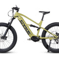 Military green eBike Cyke Falcon A, side view, showcasing frame design and tires