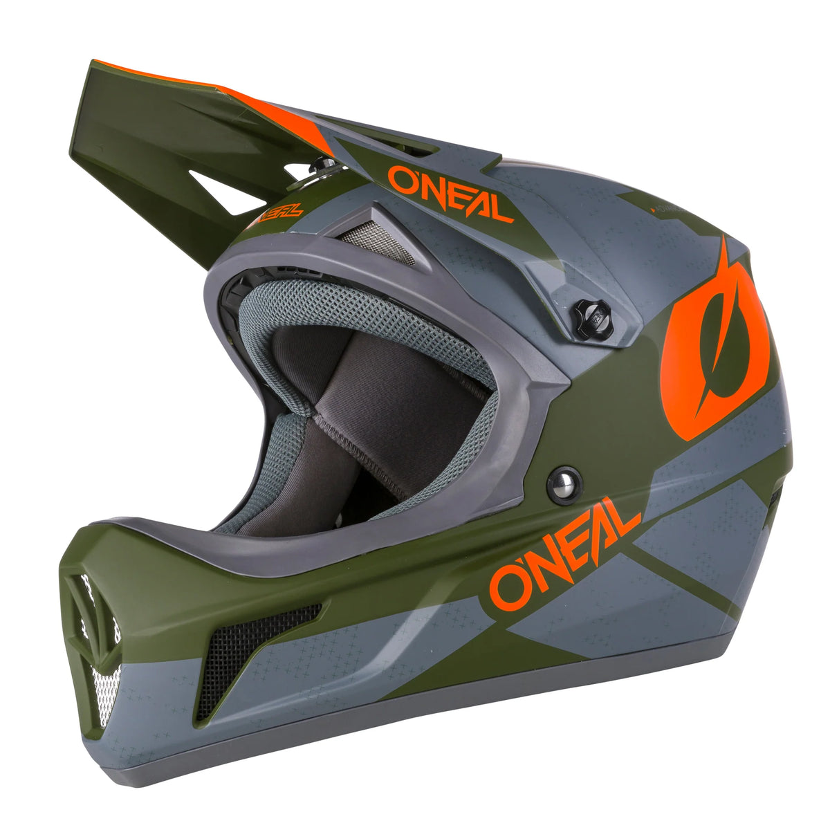eMOTO Helmet - O'Neal SONUS - X - Large - Grey/Olive - Escondido eBike Super Shop eBike Store in North County San Diego