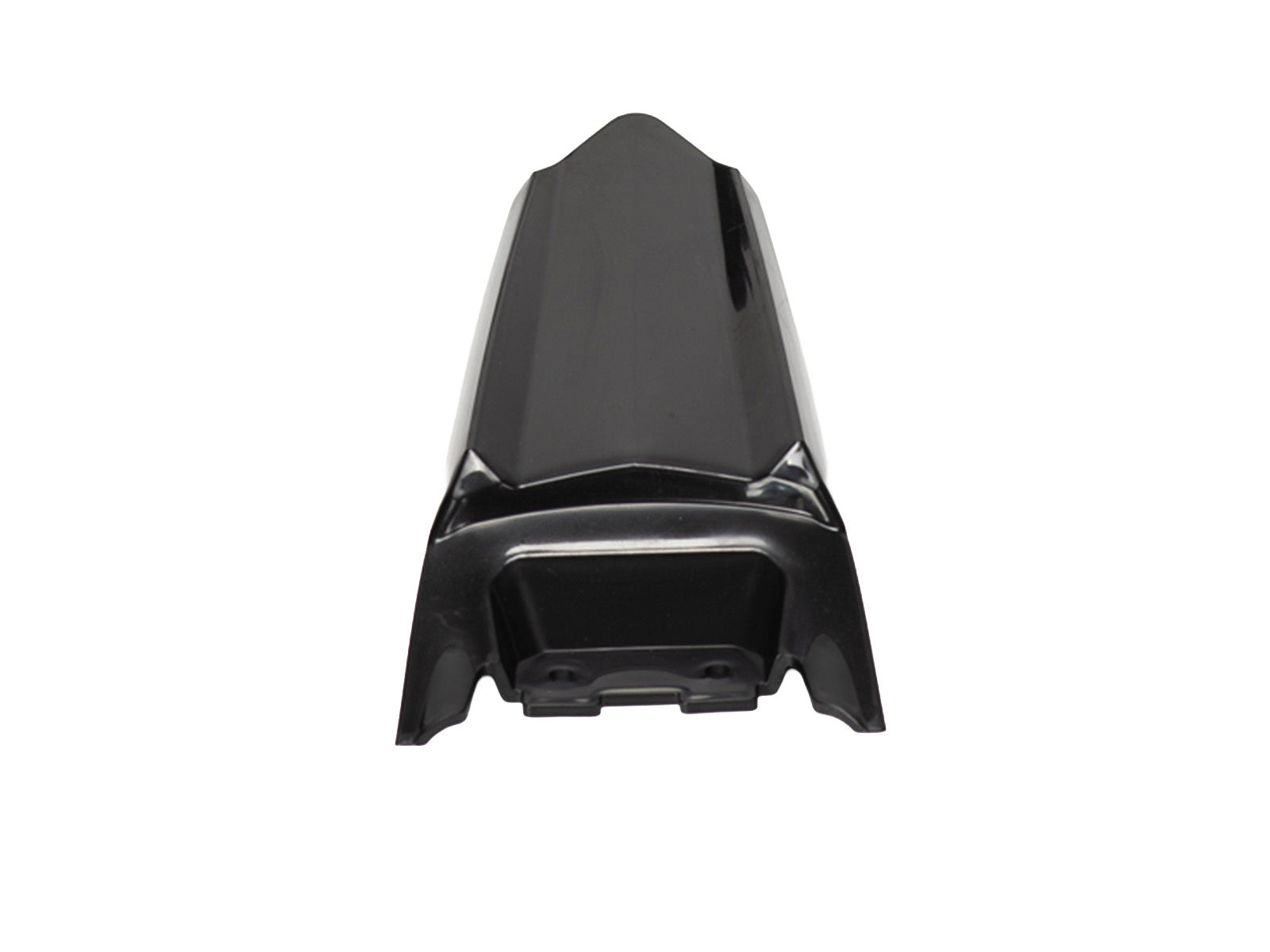 Black rear fender for Stomp Ebox electric bike, shown from a side angle against a white background.