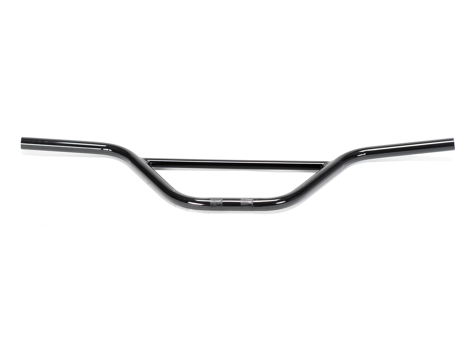 Stomp Ebox Dragster Bars, black handlebar with a slight rise, shown against a white background.