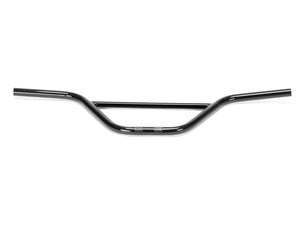 Stomp Ebox Dragster Bars, black handlebar with a slight rise, shown against a white background.