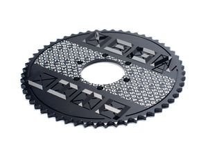 Stomp Ebox Dragster Megalith Sprocket 219H in black, product image showing the sprocket's design and finish