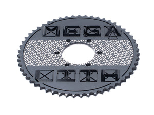 Stomp Ebox Dragster Megalith Sprocket 219H in black, shown from a side angle against a plain background
