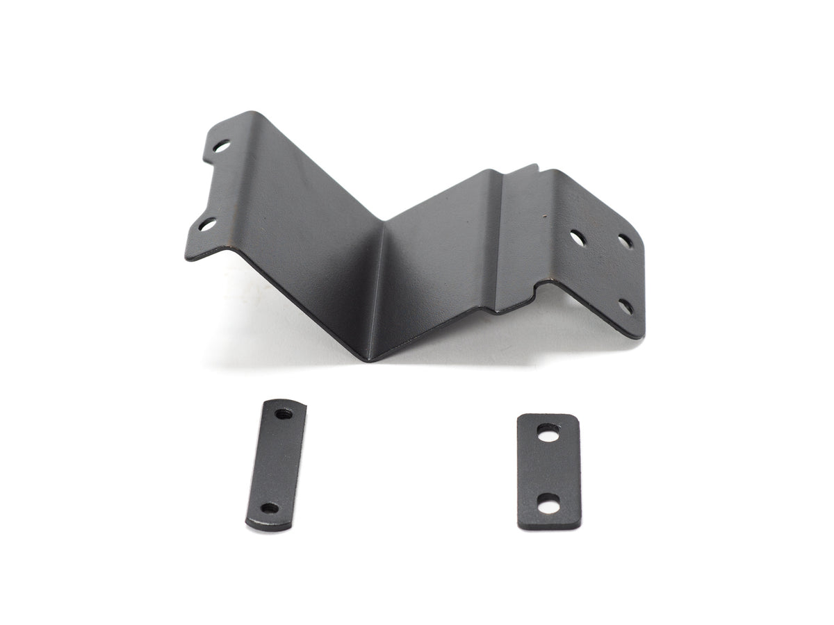 Stomp Ebox Mud Flap Fixing Plate, rectangular metal plate with multiple holes for mounting, shown on a plain background.