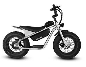 Strike Cycles Big Boy 350w Micro eBike 16x4 Fat Electric Mini Fat Tire eBike - eBikes - GOLDE|MINI|CHROME|0309 eBike Super Shop