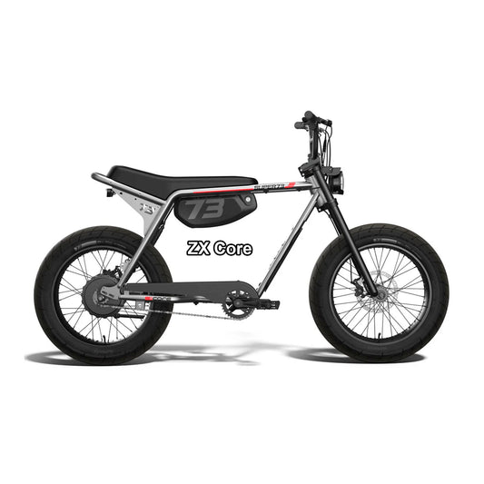 eBike Super73 ZX Core Legacy Series - Metallic Aluminum - In Box