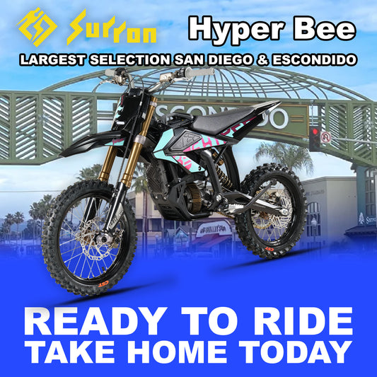 eMOTO Surron Hyper Bee - Blue - Ready to Ride