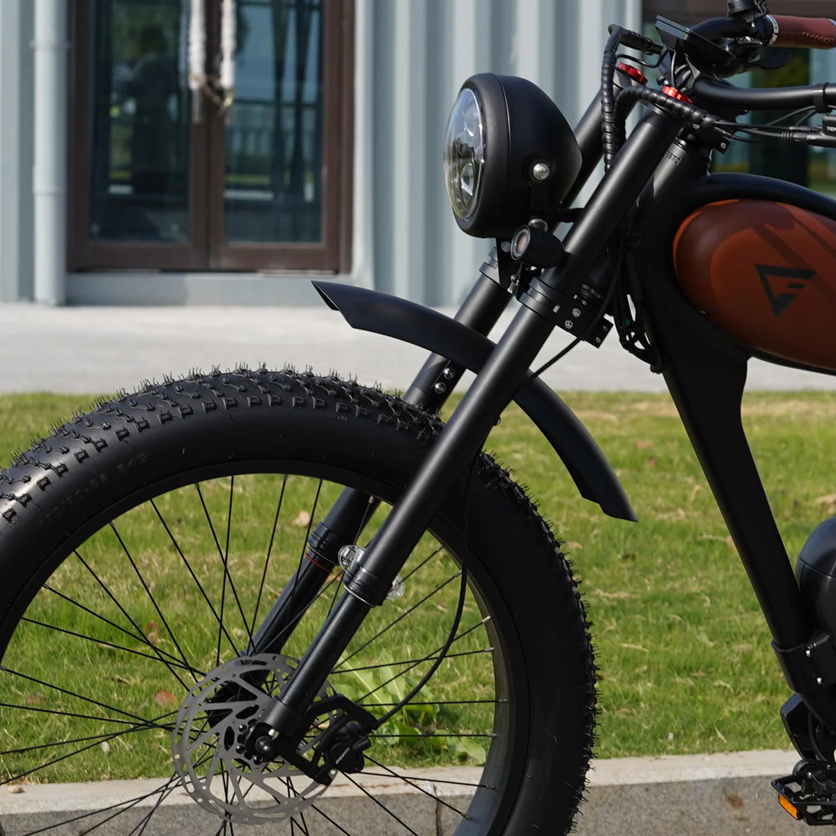 eBike Fork - Front Suspension Fork for Cafe Racer