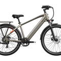Khaki MOKWHEEL Asphalt 2.0 eBike side view, showcasing frame design, battery, and tires
