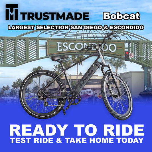 eBike Trustmade Bobcat - Black - Ready to Ride