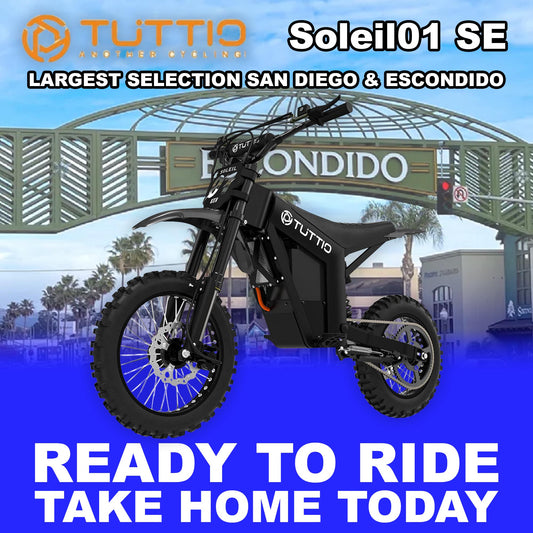 eMOTO Tuttio Soleil 01 SE - Black - Ready to Ride