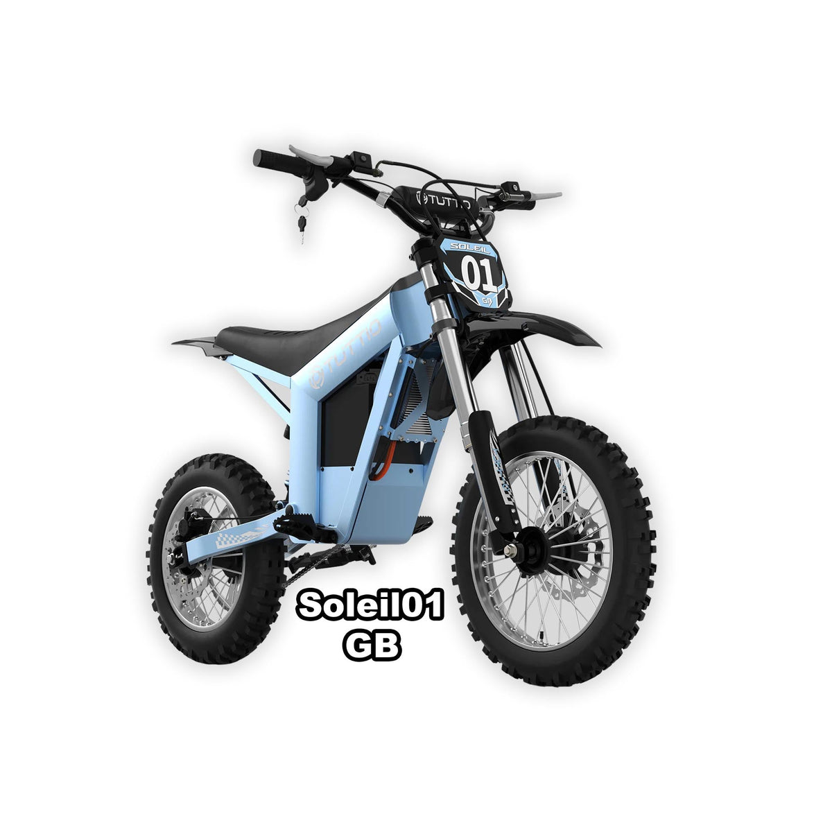 Electric motorcycle Tuttio Soleil01GB eMOTO in a box, model number e6b4628f-f834-49fa-8ce5-9b3ca9ec697f