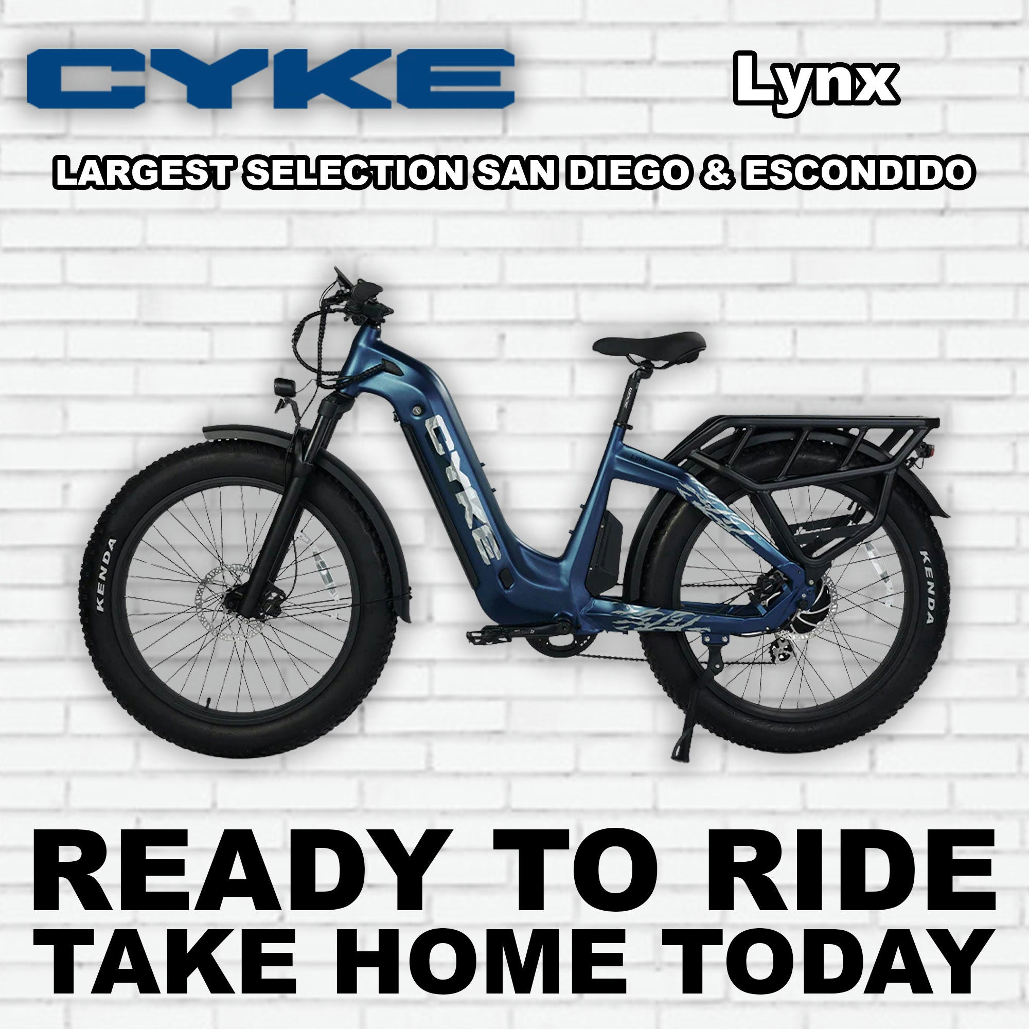 eBike Cyke Lynx Classic Blue