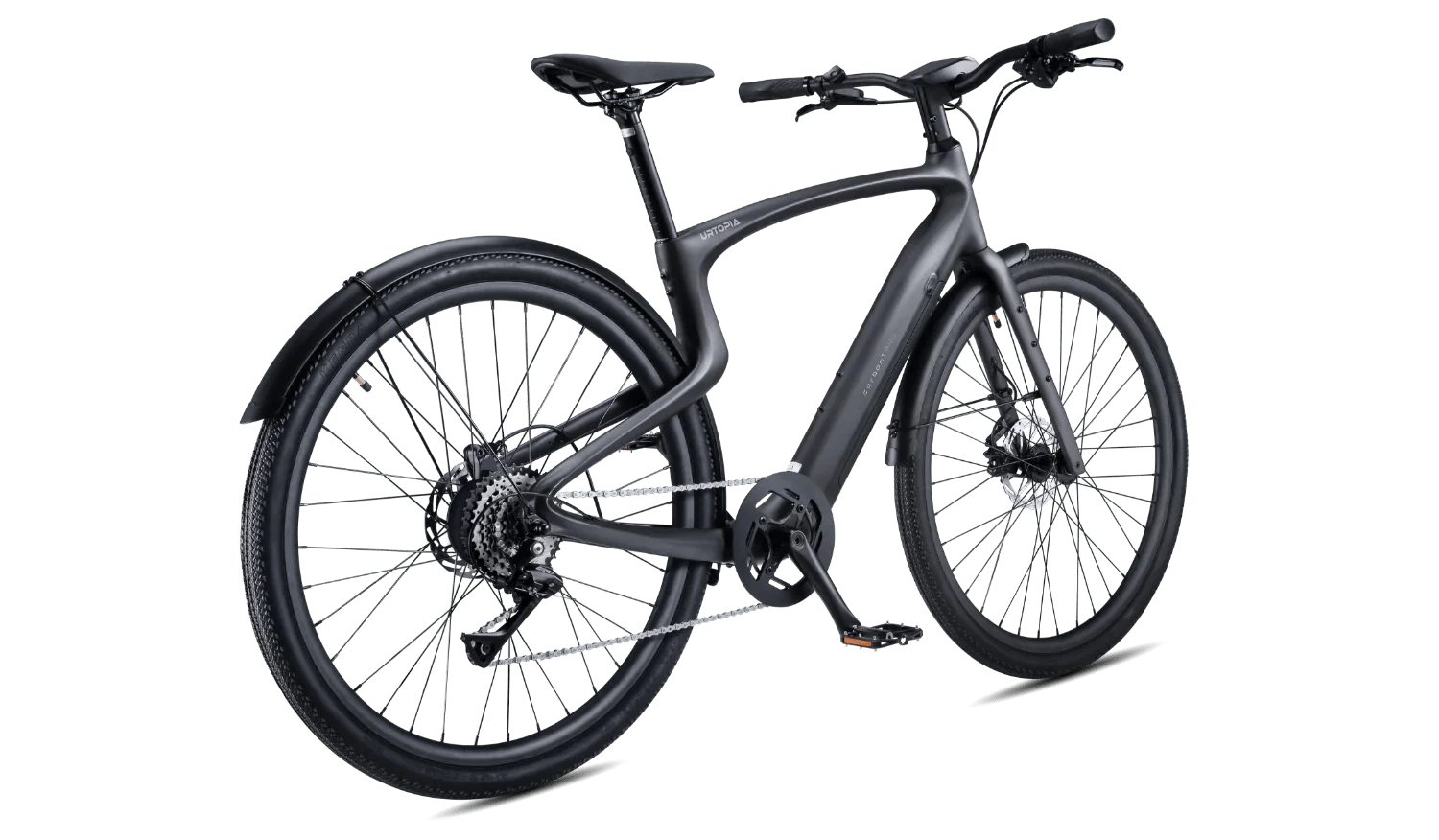 URTOPIA Carbon1 Pro 350w Step Over Ebike 48" Road Tire Electric Road eBike - Road eBike - eBike Super Shop